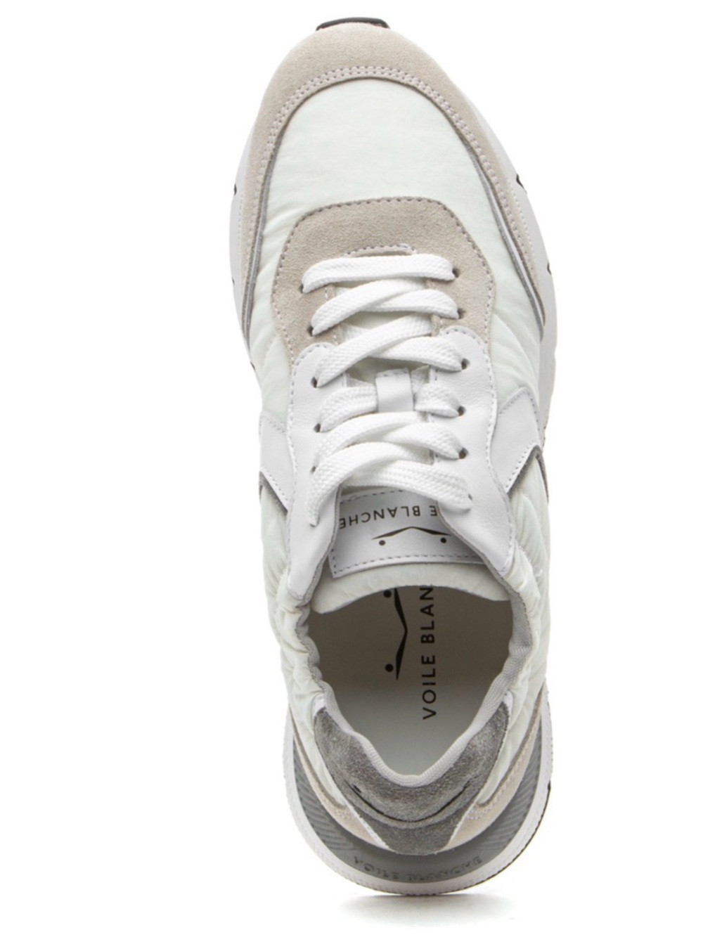 NWT VOILE BLANCHE STORM FLEX SNEAKER WHITE/GREY - Picture 4 of 15